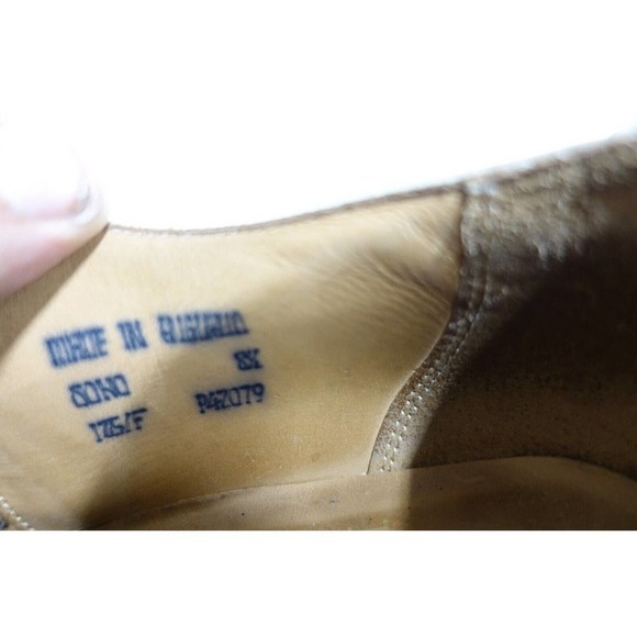 HERRING SHOES CHEANEY Dress Shoe Wingtip Spectator Brown Oxfords 9.5D,US/8.5F,UK main image 6
